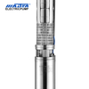 MASTRA 10 pouces All en acier inoxydable Grundfos Submersible Well Pump Reviews 10SP125 Solar Submersible Well Pompe