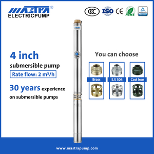Pompe submersible pour puits profond Mastra 4 pouces AC R95-A pompe submersible grundfos