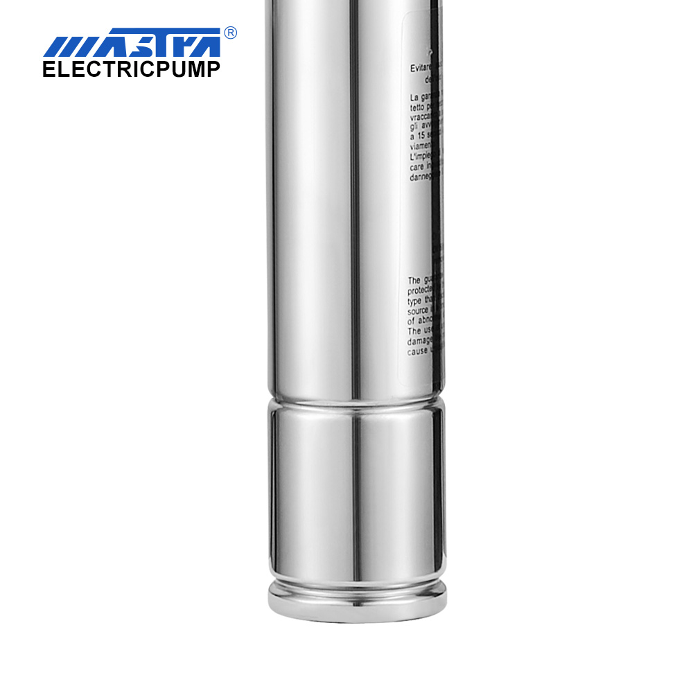 Mastra 3 pouces en acier inoxydable de l'acier inoxydable pompe d'eau de forage en acier inoxydable - 3SP série 1 m³ / h flux nominal
