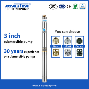 Pompe à eau submersible Mastra 3 pouces R75-T1 pompe submersible électrique