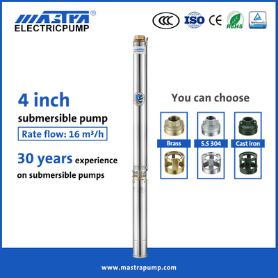 Pompe à eau submersible Mastra 4 pouces 220 volts R95-DG kit de pompe de puits à énergie solaire