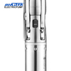 MASTRA 6 pouces All en acier inoxydable Meilleur puits submersible Pumps 6SP60 3 PUMPE DE PELLE SUMMERMIBLE SUPMERIBLE
