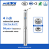 MASTRA 4 pouces Tous-pompte submersible en acier inoxydable pour l'irrigation goutte à goutte 4SP8 AC Pompe submersible