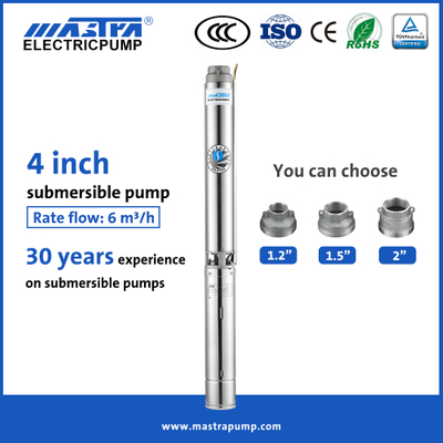 Pompe à eau agricole submersible Mastra 4 pouces R95-ST pompes à eau irrigation