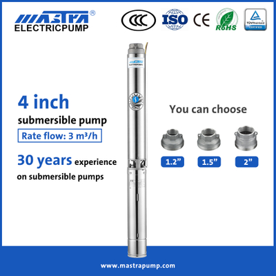 MASTRA 4 pouces Pompe à eau de drainage R95-ST3 Fabricants de pompes à eau automatique