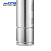Mastra 5 pouces en acier inoxydable pompe submersible liste de prix 5SP pompe à eau électrique submersible