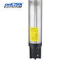 MASTRA 6 pouces 15hp Liste des prix de pompe submersible R150-ES Système de pompe au puits solaire