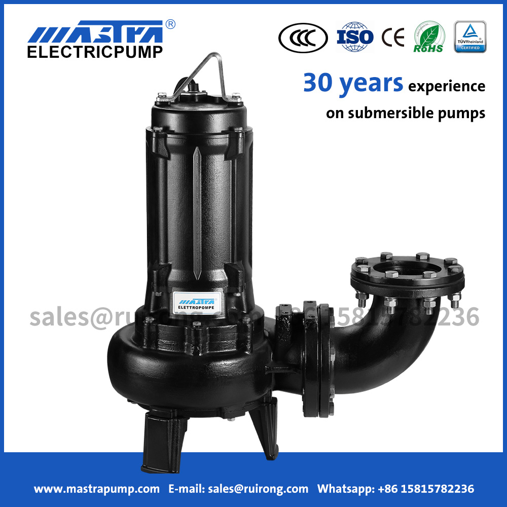 Pompe d'égout submersible